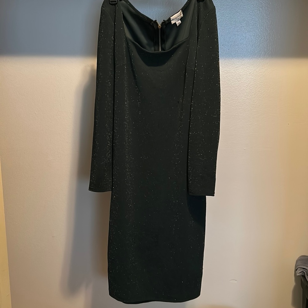 PREMIER AMOUR SPARKLY FORMAL GREEN DRESS